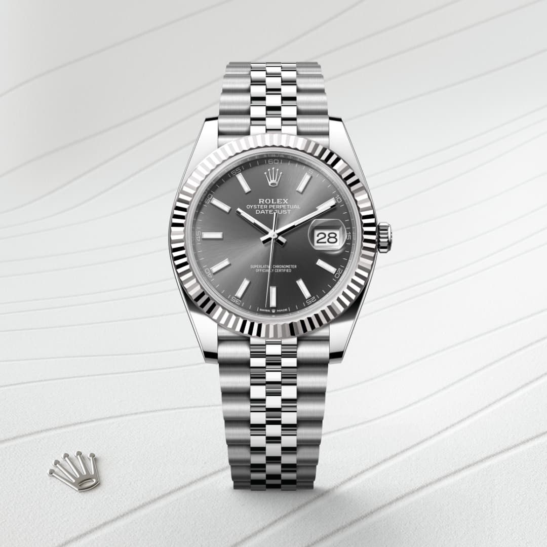 Luxury Grey Dial Automatic Watch | Premium Stainless Steel Watch